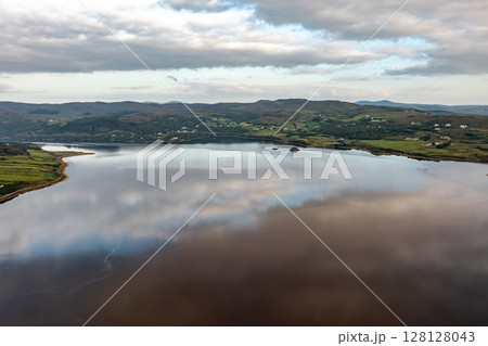 Gweebarra bay in County Donegal, Republic of Ireland 128128043
