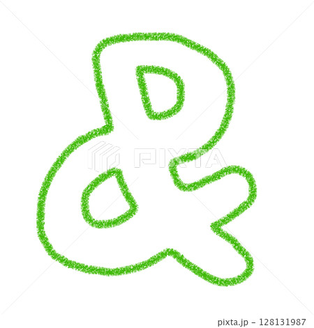 アンパサンド &  手書き 落書き風 かわいい 素材 緑 イラスト 素材 アイコン クレヨン風 アンパサンド &  手書き 落書き風 かわいい 素材 緑 イラスト 素材 アイコン クレヨン風 128131987