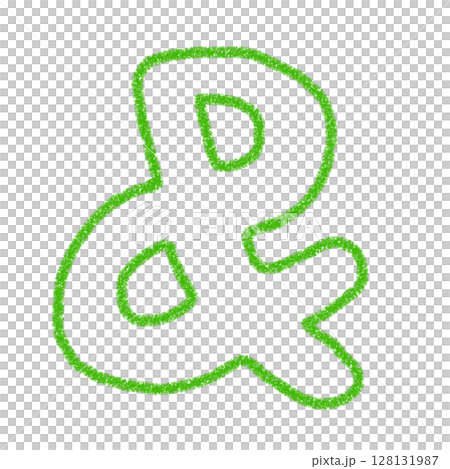 アンパサンド &  手書き 落書き風 かわいい 素材 緑 イラスト 素材 アイコン クレヨン風 アンパサンド &  手書き 落書き風 かわいい 素材 緑 イラスト 素材 アイコン クレヨン風 128131987