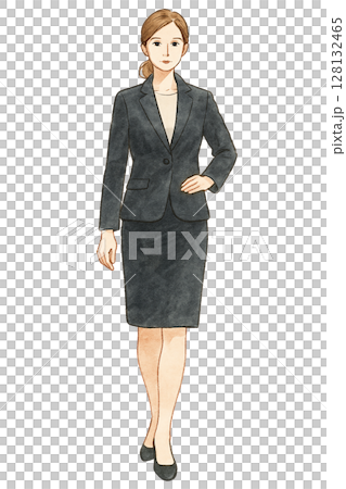 自信的女性商業 128132465