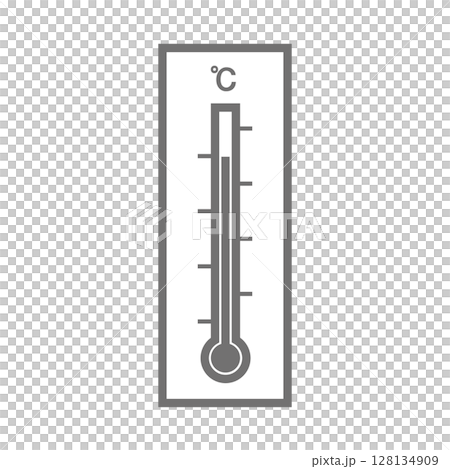 Simple thermometer vector icon_02 128134909