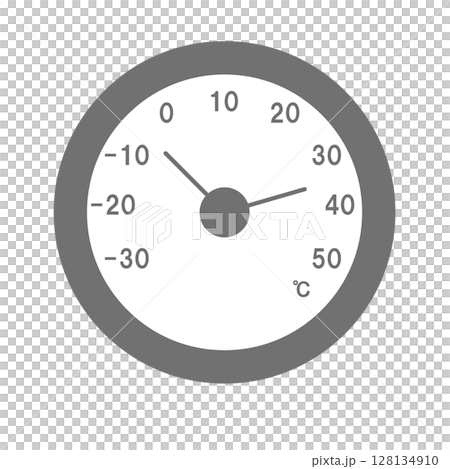 Simple thermometer vector icon_03 128134910