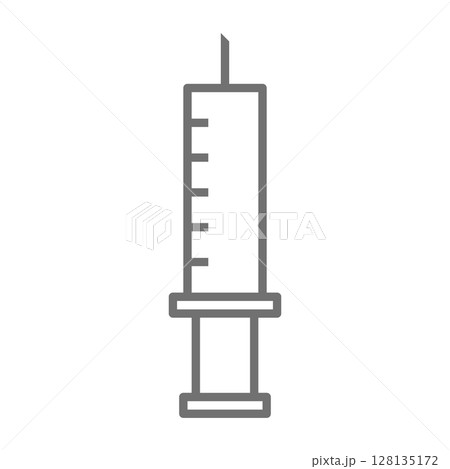 シンプルな注射器のベクターアイコン_01 128135172