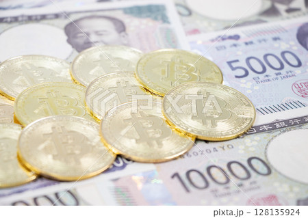 仮想通貨 日本円 128135924