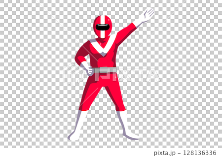 赤レンジャー 128136336