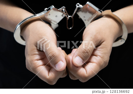 逮捕イメージ 逮捕イメージ 128136692