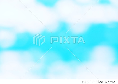 青緑色系ふんわりな玉ボケ・丸ボケ背景 青緑色系ふんわりな玉ボケ・丸ボケ背景 128137742