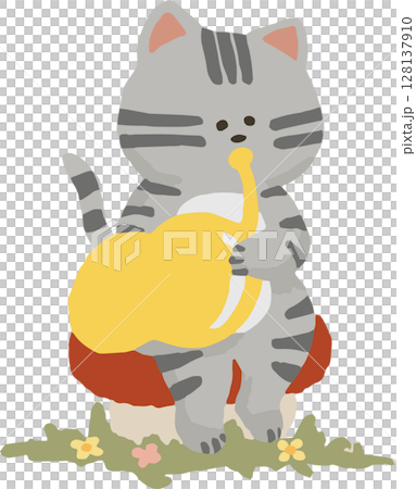 吹號的貓銅管樂隊 128137910