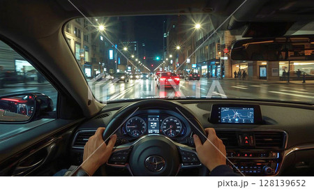 車の運転 128139652