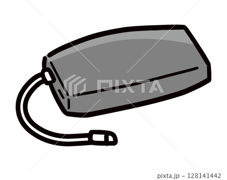 膨張しているモバイルバッテリーのイラスト 膨張しているモバイルバッテリーのイラスト 128141442