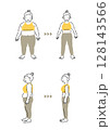 ダイエット　ビフォアアフター 128143566