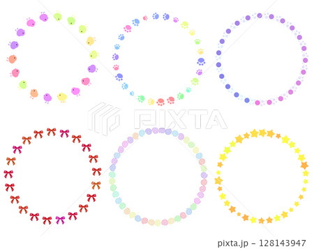 丸いフレーム　C-2 128143947