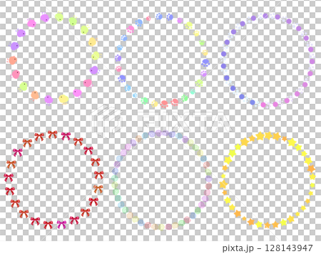 丸いフレーム　C-2 128143947