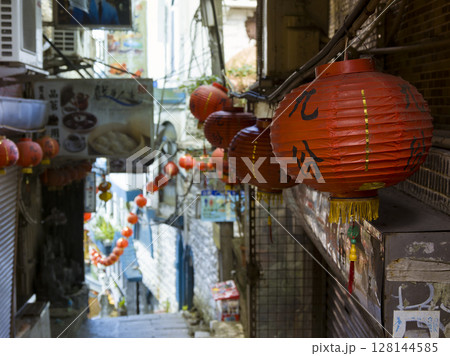 台湾・九份老街 豎崎路 Jiufen Shuqi Road, New Taipei, Taiwan 台湾・九份老街 豎崎路 Jiufen Shuqi Road, New Taipei, Taiwan 128144585