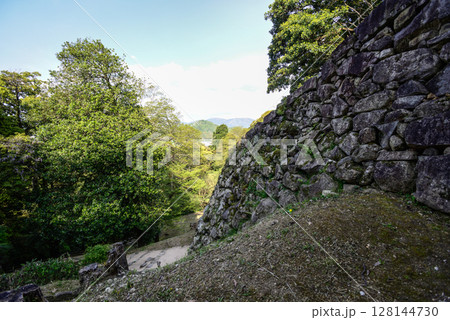 彦根城　城壁（石垣） 128144730