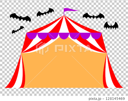 萬聖節框架材料:馬戲團帳篷 萬聖節框架材料:馬戲團帳篷 128145469