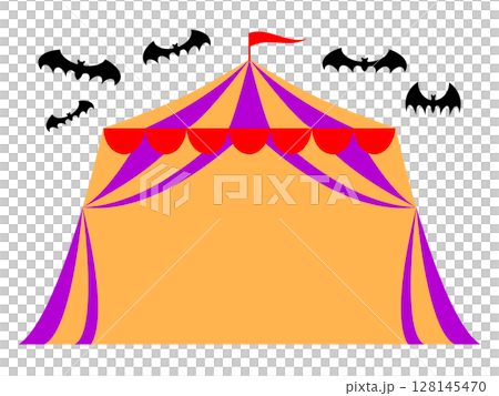 萬聖節框架材料:馬戲團帳篷 萬聖節框架材料:馬戲團帳篷 128145470