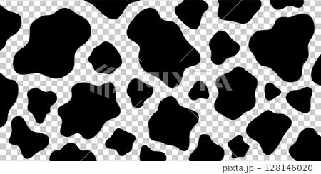 黑白乳牛圖案 128146020