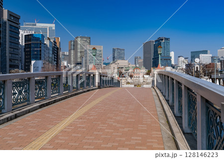 《大阪府》大阪市中之島エリア・都市景観 128146223