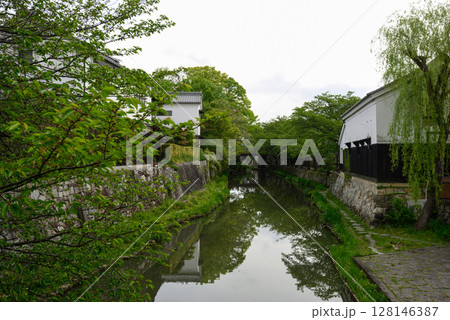 近江八幡　八幡堀　水郷めぐり 128146387