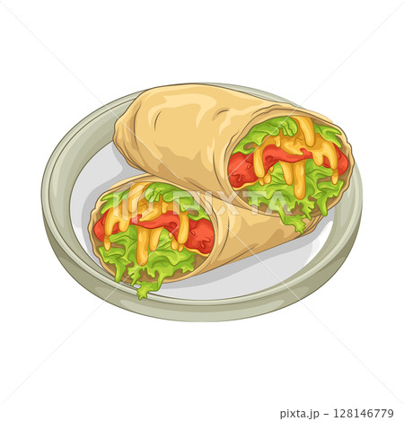 Illustration of Taco 128146779