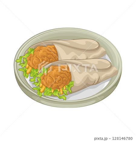 Illustration of Taco 128146780