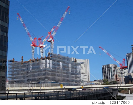 2015.2.1 建設中の東京ガーデンテラス紀尾井町 2015.2.1 建設中の東京ガーデンテラス紀尾井町 128147069