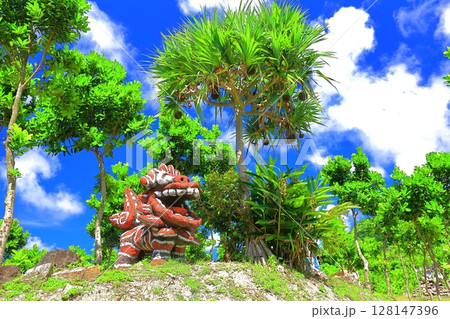 石垣島 米子焼工房_シーサー(沖縄) 石垣島 米子焼工房_シーサー(沖縄) 128147396