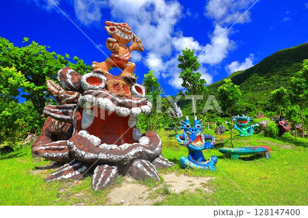 石垣島 米子焼工房_シーサー(沖縄) 石垣島 米子焼工房_シーサー(沖縄) 128147400