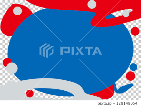 Fancy blue frame Fancy blue frame 128148054