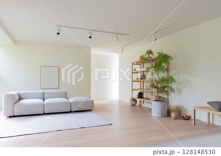 無機質なリビング 無機質なリビング 128148530