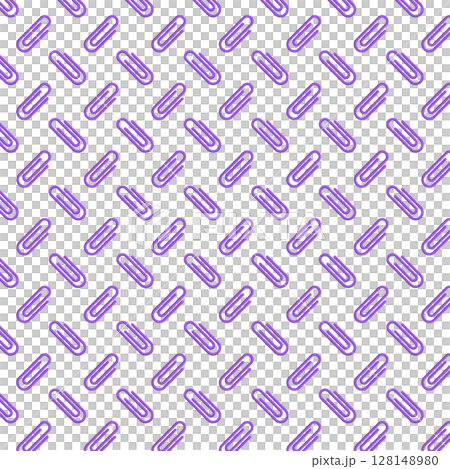 排列著回形針的背景材料圖案插圖文具色板相容於紫色 128148980
