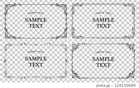 仿古復古框裝飾框 128150089