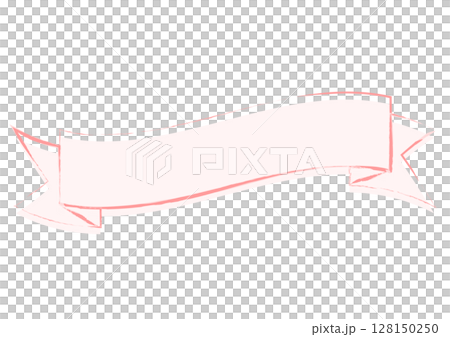 粉紅色搖曳絲帶標題框 粉紅色搖曳絲帶標題框 128150250