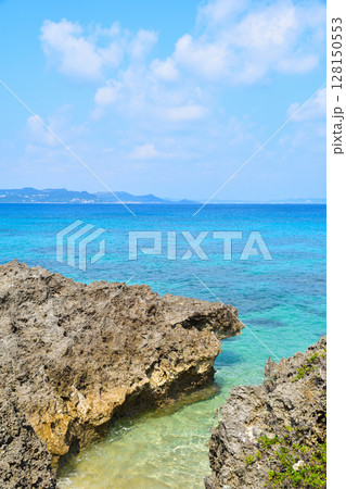 沖縄　久高島　中城湾 128150553