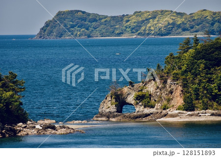 5月の朝の夕日岬 5月の朝の夕日岬 128151893