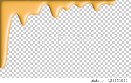 Honey cheese dripping decoration 3d 128151932