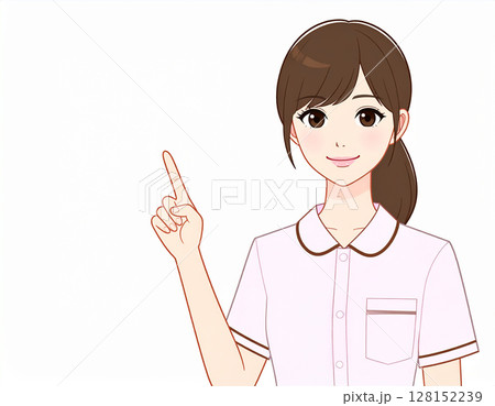 アジアンビューティー(制服を着た女性) 128152239