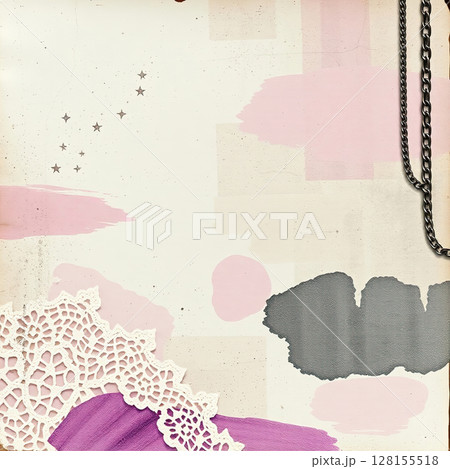 Torn paper background with soft aged texture. 128155518