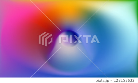 Bright rainbow background. 3D soft gradient phone wallpaper 128155632
