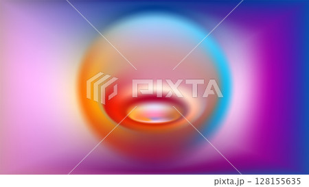 Bright rainbow background. 3D soft gradient phone wallpaper 128155635