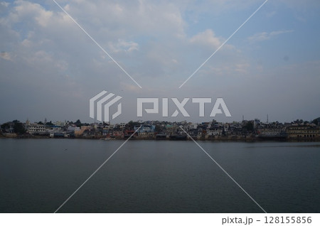 インドの古い街並み 128155856