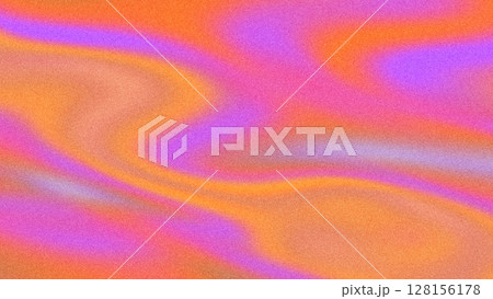 Vibrant Retro Wave Pattern in Pastel Orange, Purple for 80s, Y2K Aesthetic 128156178