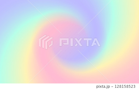 Pastel abstract swirl background, soft rainbow gradient. 128158523