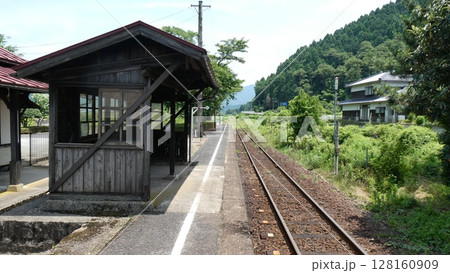若桜鉄道　安部駅 128160909