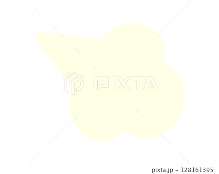 シンプルなため息のイラスト素材 128161395