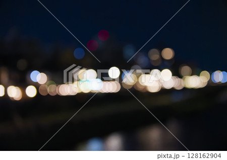 玉ボケした夜の街　鴨川 128162904