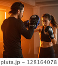 ボクシングトレーニング 128164078
