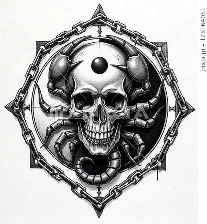 スカルスコーピオン 128164081