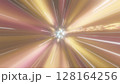 ものすごいスピードで駆け抜ける光の軌跡　カラフルな光の背景 128164256